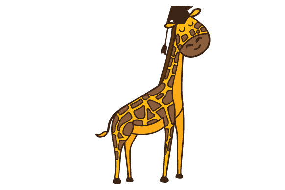 Graduation Giraffe: Crafts for School Amp Branding