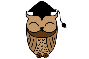 Graduation Owl: A Crafty School Amp Asset