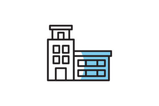 Hight School Icon: Graphics & Icons for Sellers