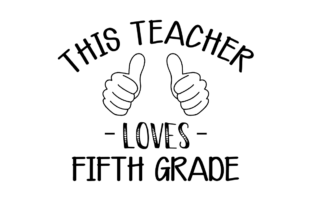 Reviewing This Teacher Loves Fifth Grade Graphics for Crafts