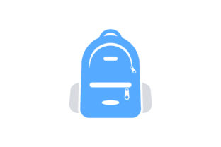School Bag Flat Icon Vector: Essential Graphics & Icons