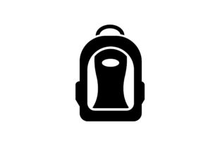 School Bag Glyph Vector Icon: Graphics & Icons Review