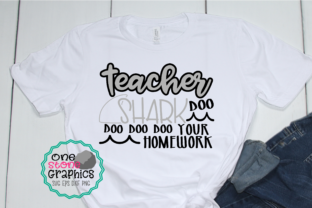 Teacher Shark: A Playful Design for Custom Embroidery Projects